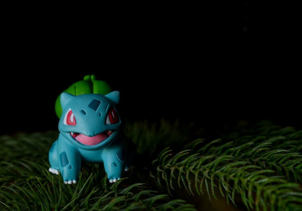 Pokemon Toy in Close Up Shot